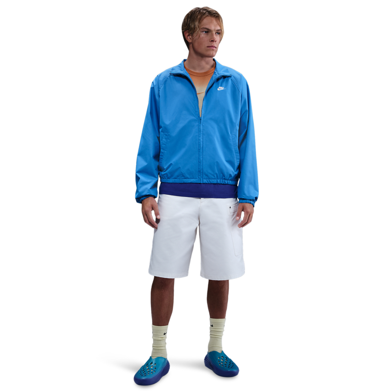 Nike CLUB ROSCOE FZ JACKET Image 3 of 4. Tap to open photo gallery.