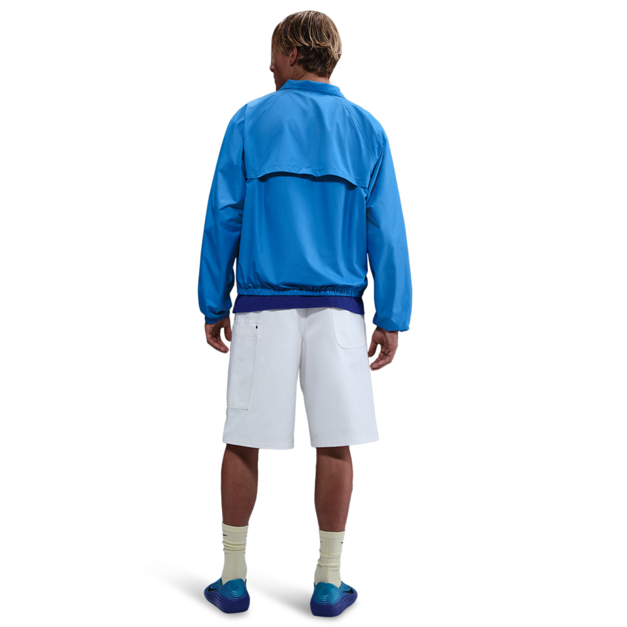 Nike CLUB ROSCOE FZ JACKET Image 4 of 4. Tap to open photo gallery.
