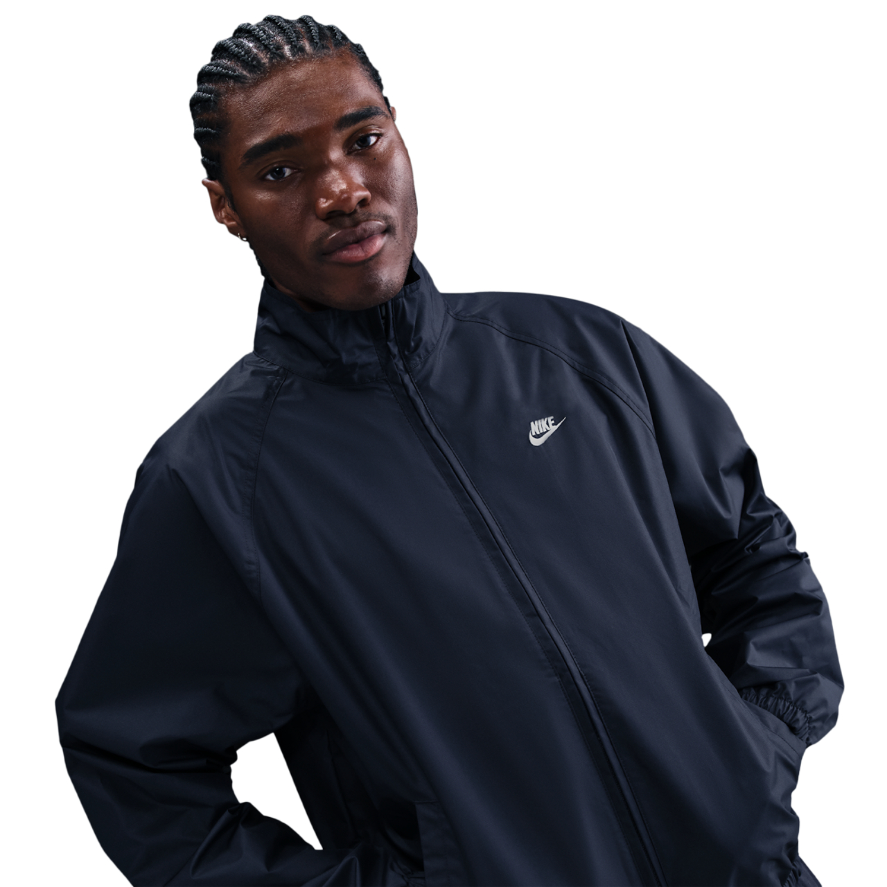 Nike CLUB ROSCOE FZ JACKET Image 1 of 4. Tap to open photo gallery.