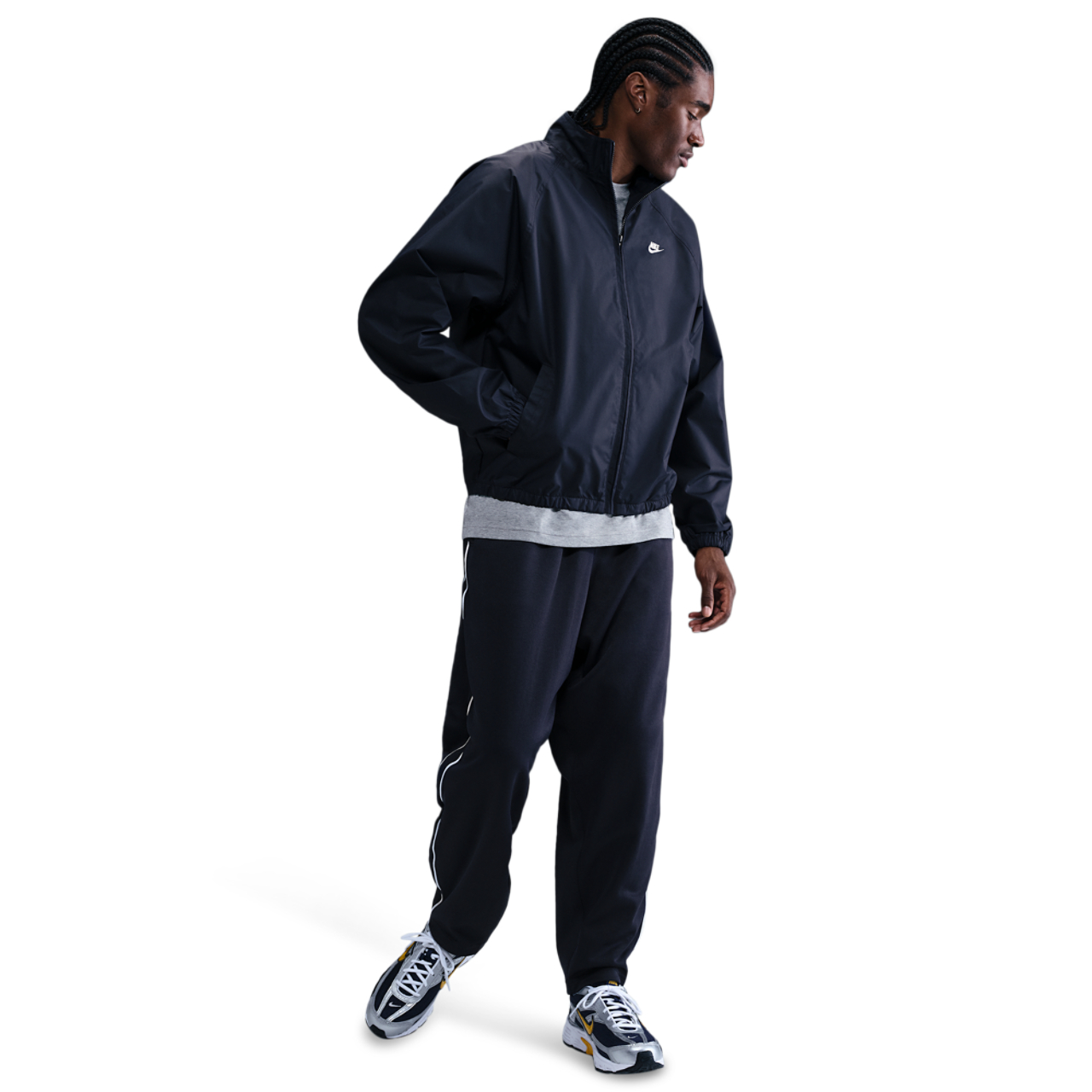Nike CLUB ROSCOE FZ JACKET Image 3 of 4. Tap to open photo gallery.