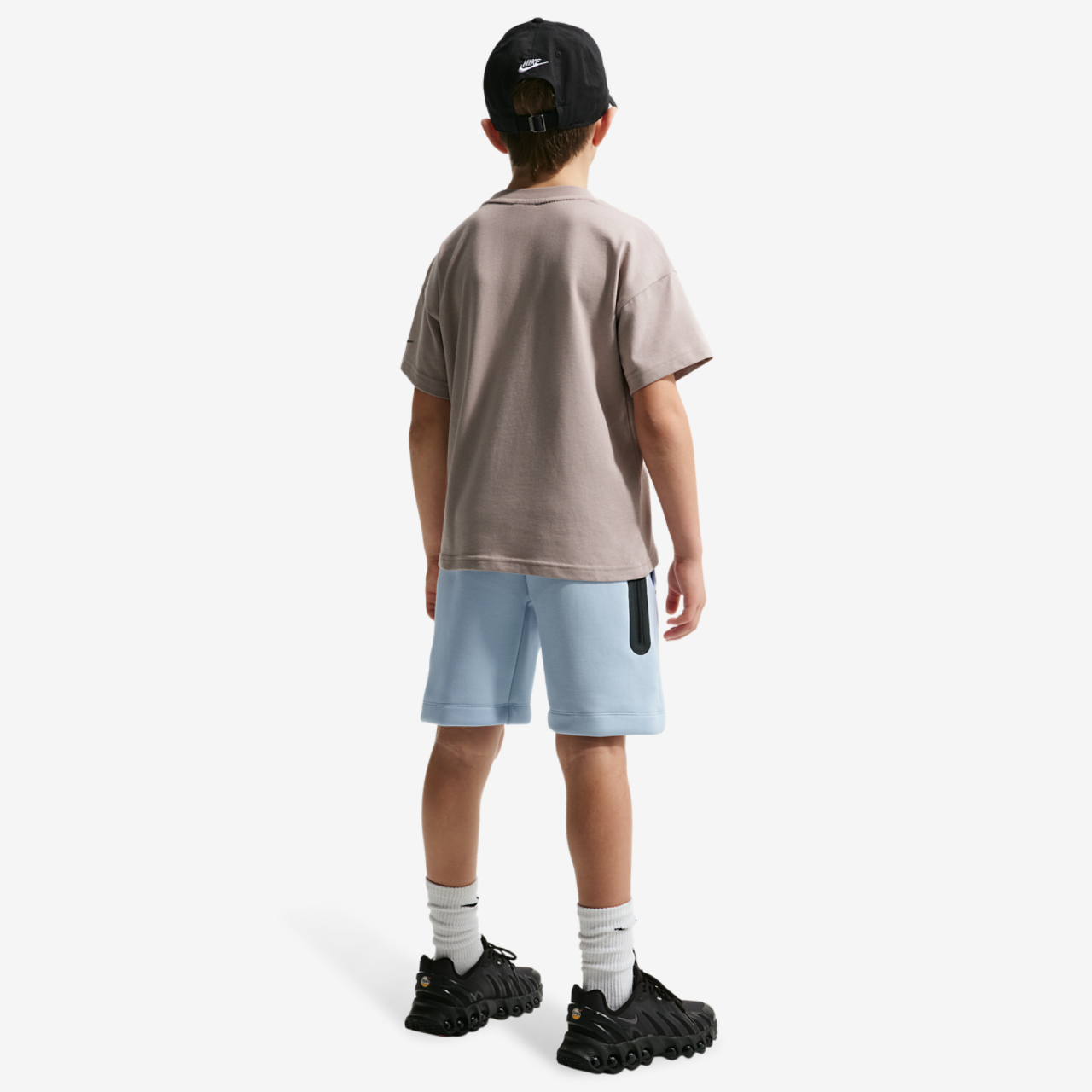 Nike NSW Tech Fleece Short Image 4 of 4. Tap to open photo gallery.