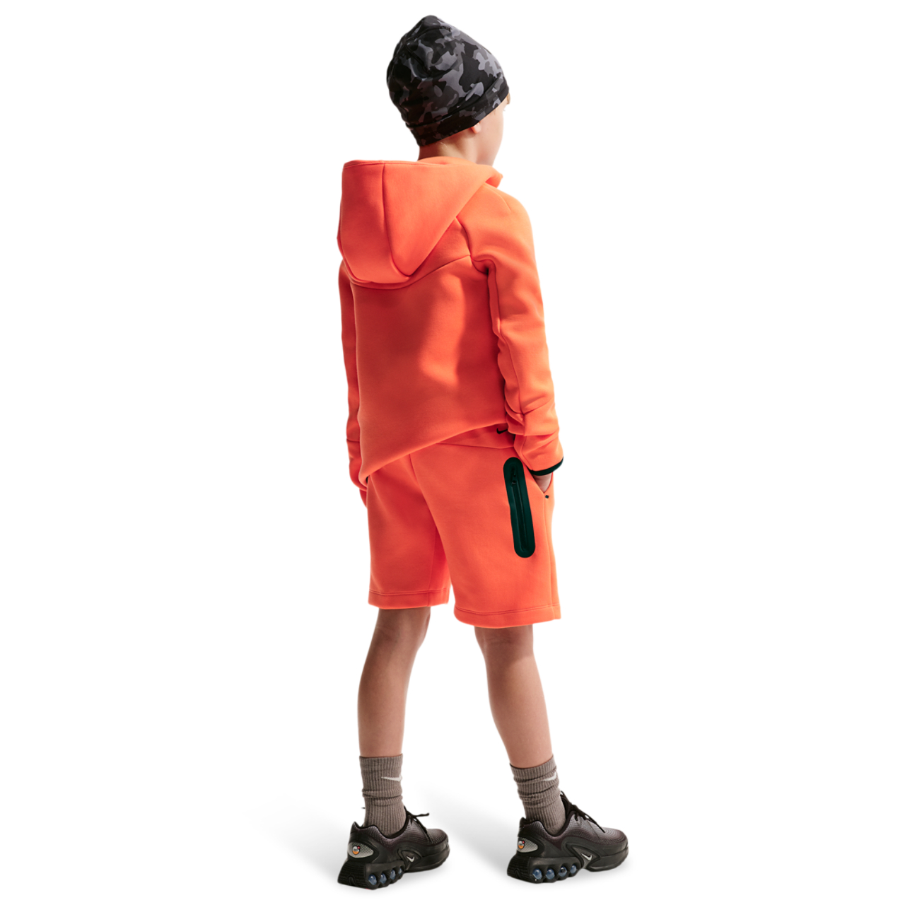 Nike NSW Tech Fleece Shorts Image 4 of 4. Tap to open photo gallery.