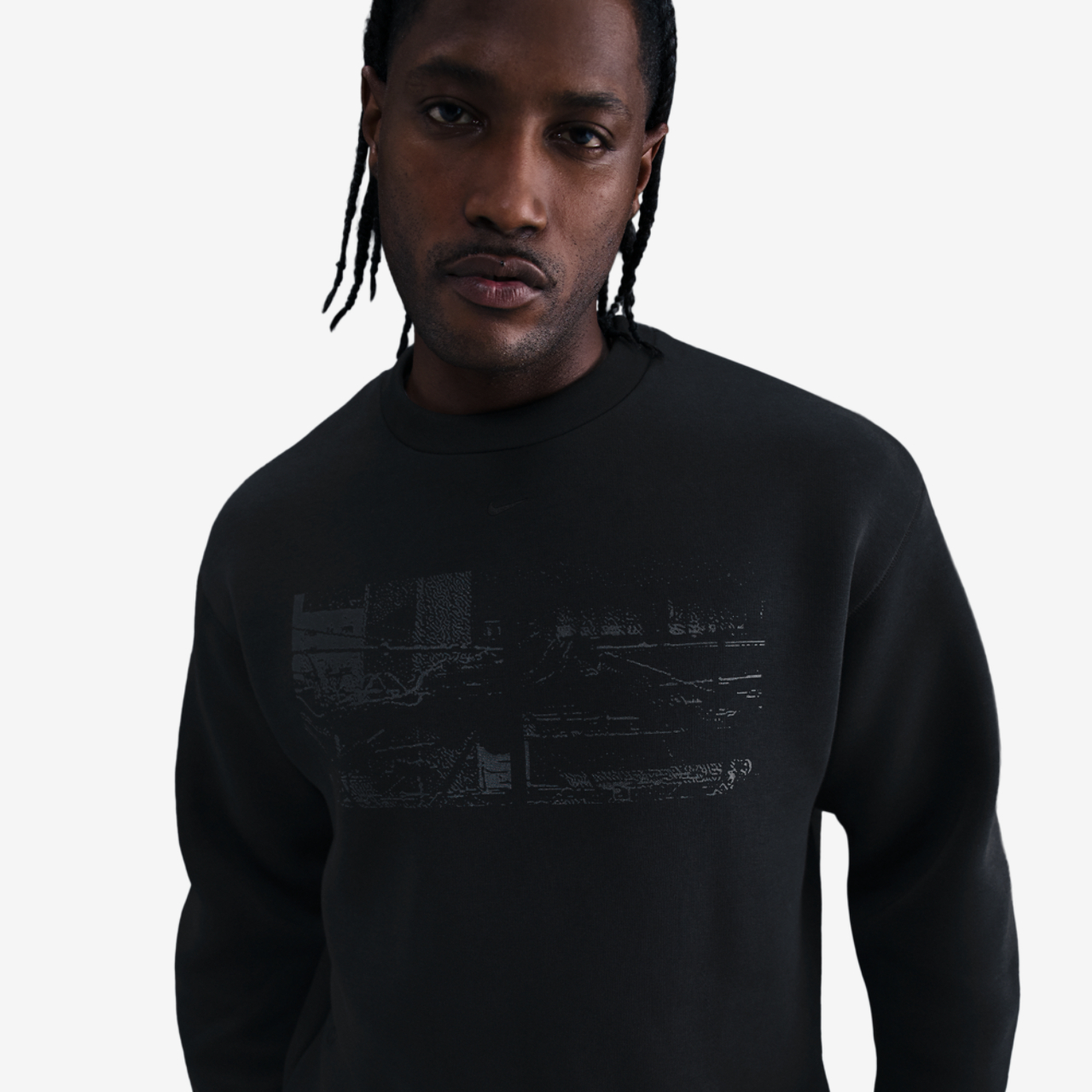 Nike Tech Fleece Crew GX Image 1 of 6. Tap to open photo gallery.
