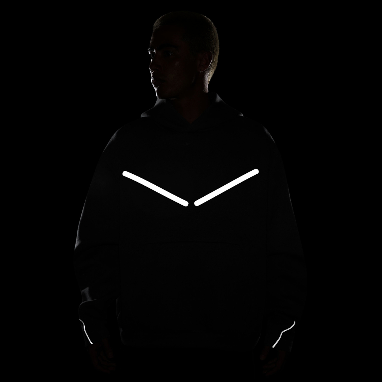 Nike Tech Pullover Graphic Hoodie Image 4 of 4. Tap to open photo gallery.