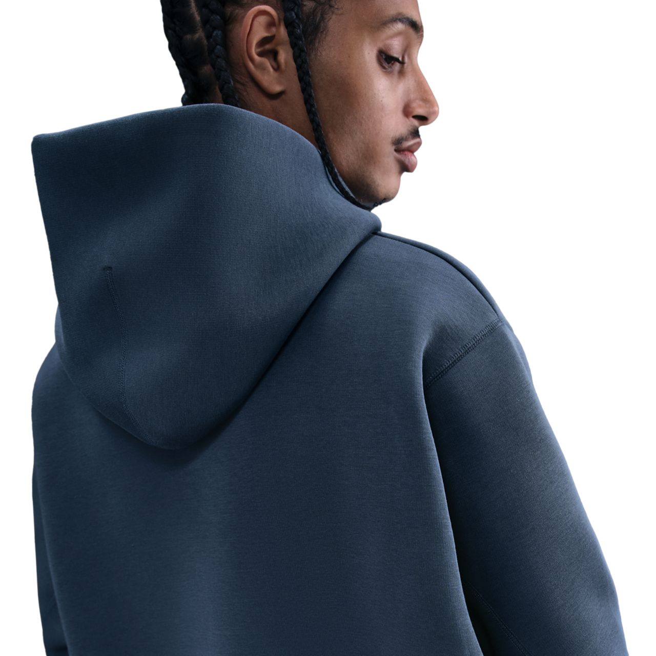 Nike Tech Pullover Graphic Hoodie Image 2 of 4. Tap to open photo gallery.