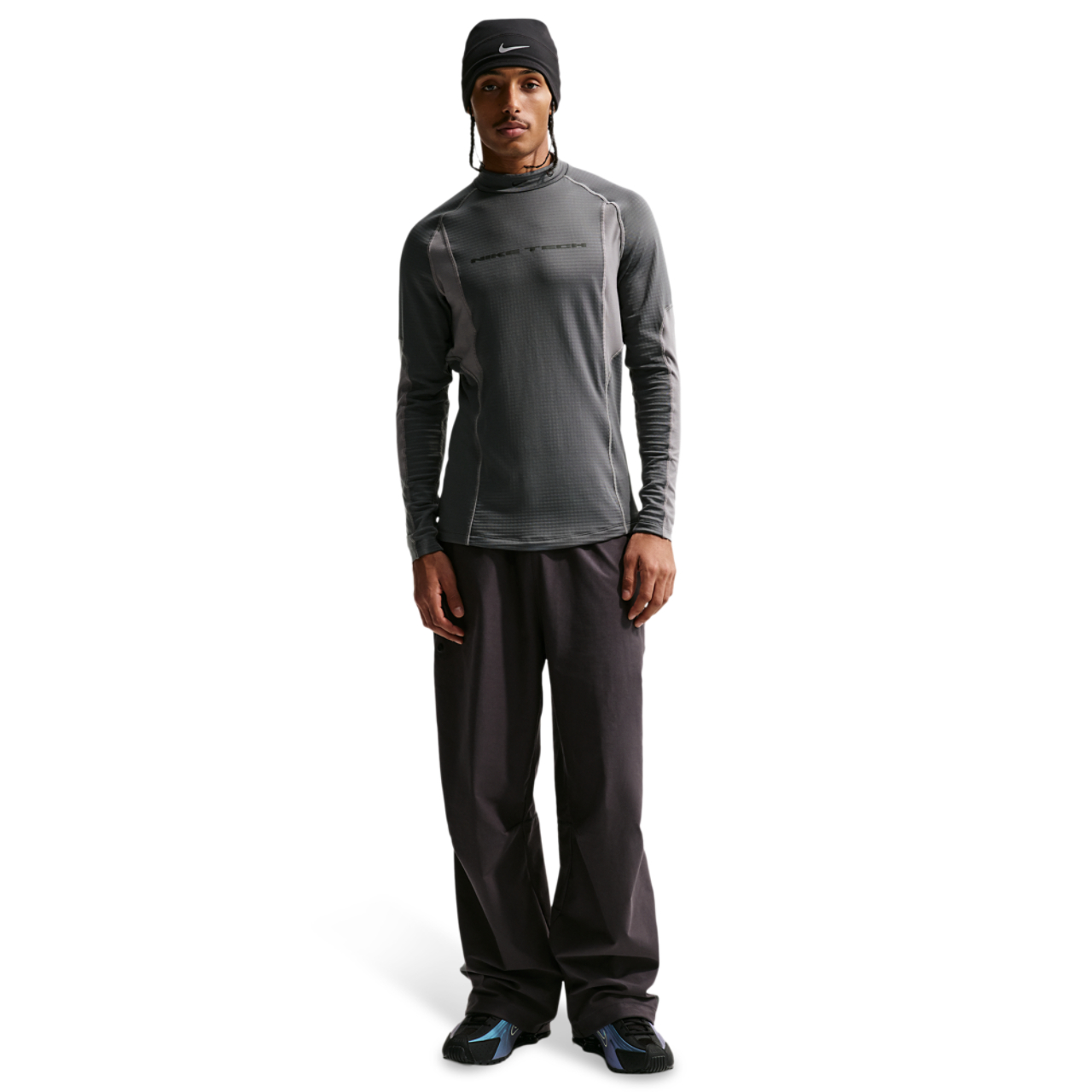Nike Tech Pro Layer L/S Thermal Top Image 3 of 4. Tap to open photo gallery.