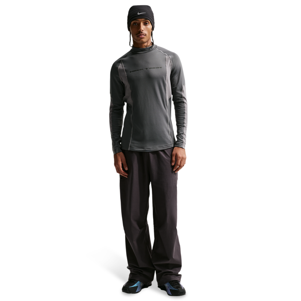 Nike Tech Pro Layer L/S Thermal Top Image 3 of 4. Tap to open photo gallery.