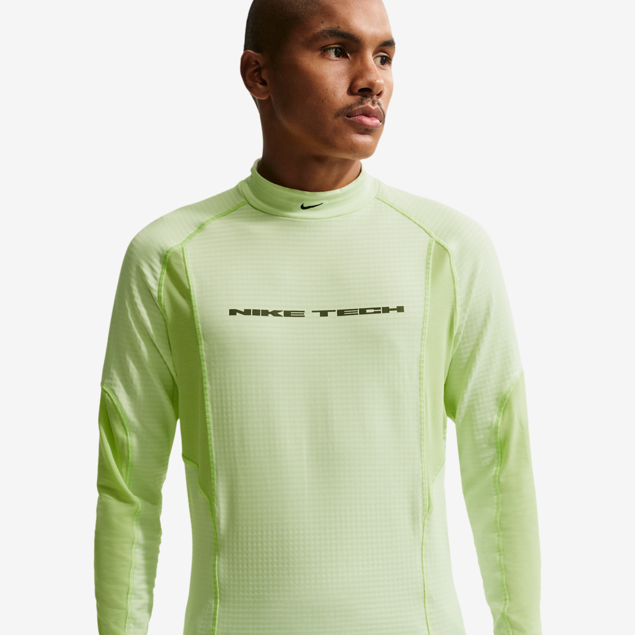 Nike Tech Pro Layer L/S Thermal Top Image 3 of 7. Tap to open photo gallery.