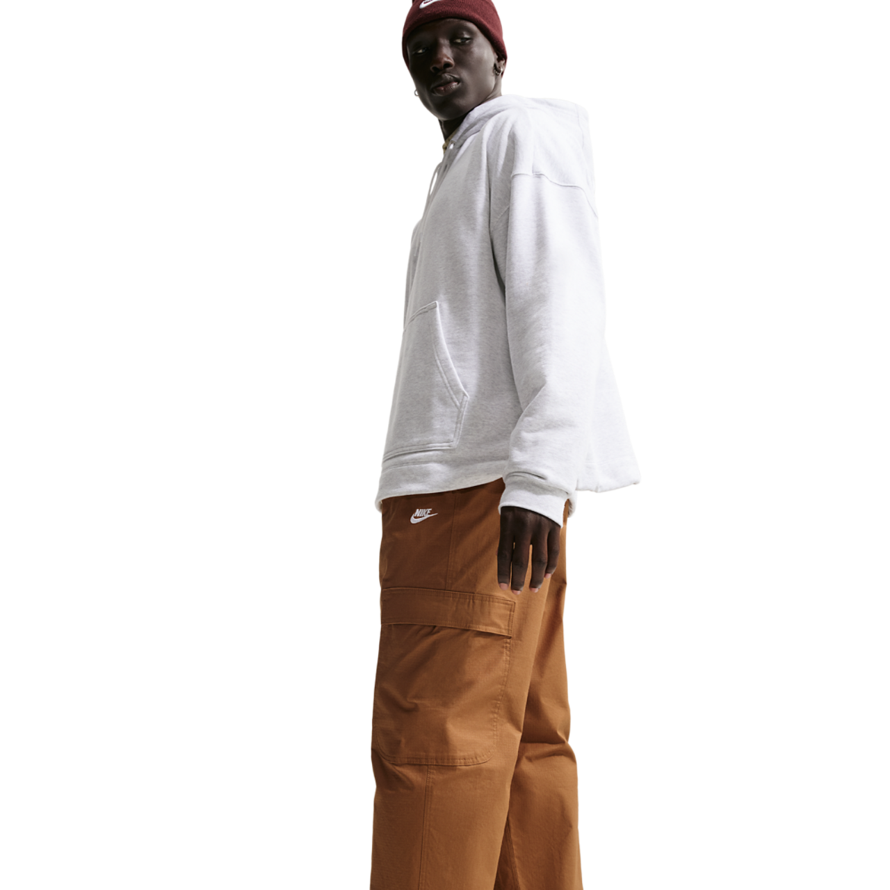 Nike Club Woven Cargo Pants Collection Image 3 of 11. Tap to open photo gallery.