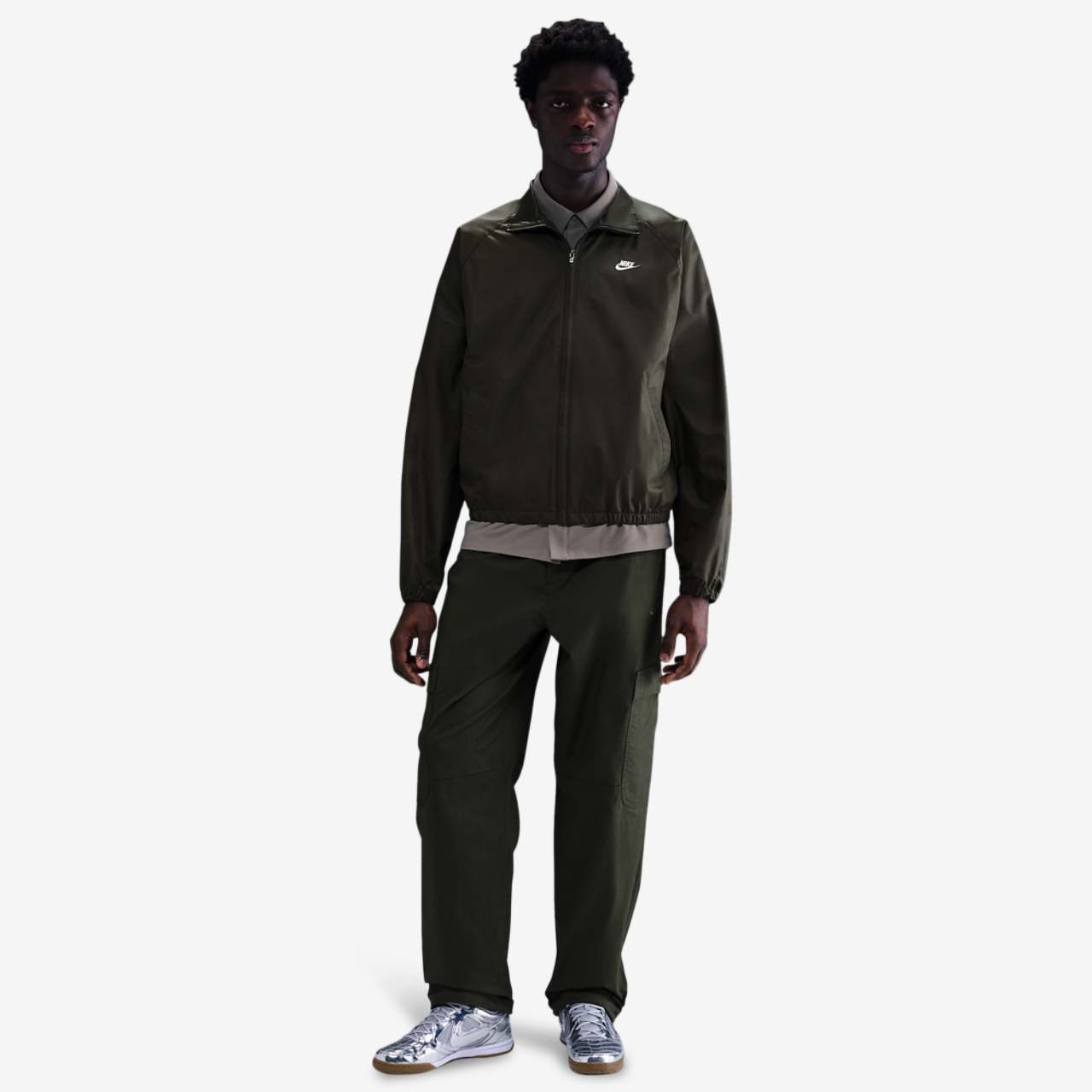 Nike Club Woven Cargo Pants Collection Image 4 of 5. Tap to open photo gallery.