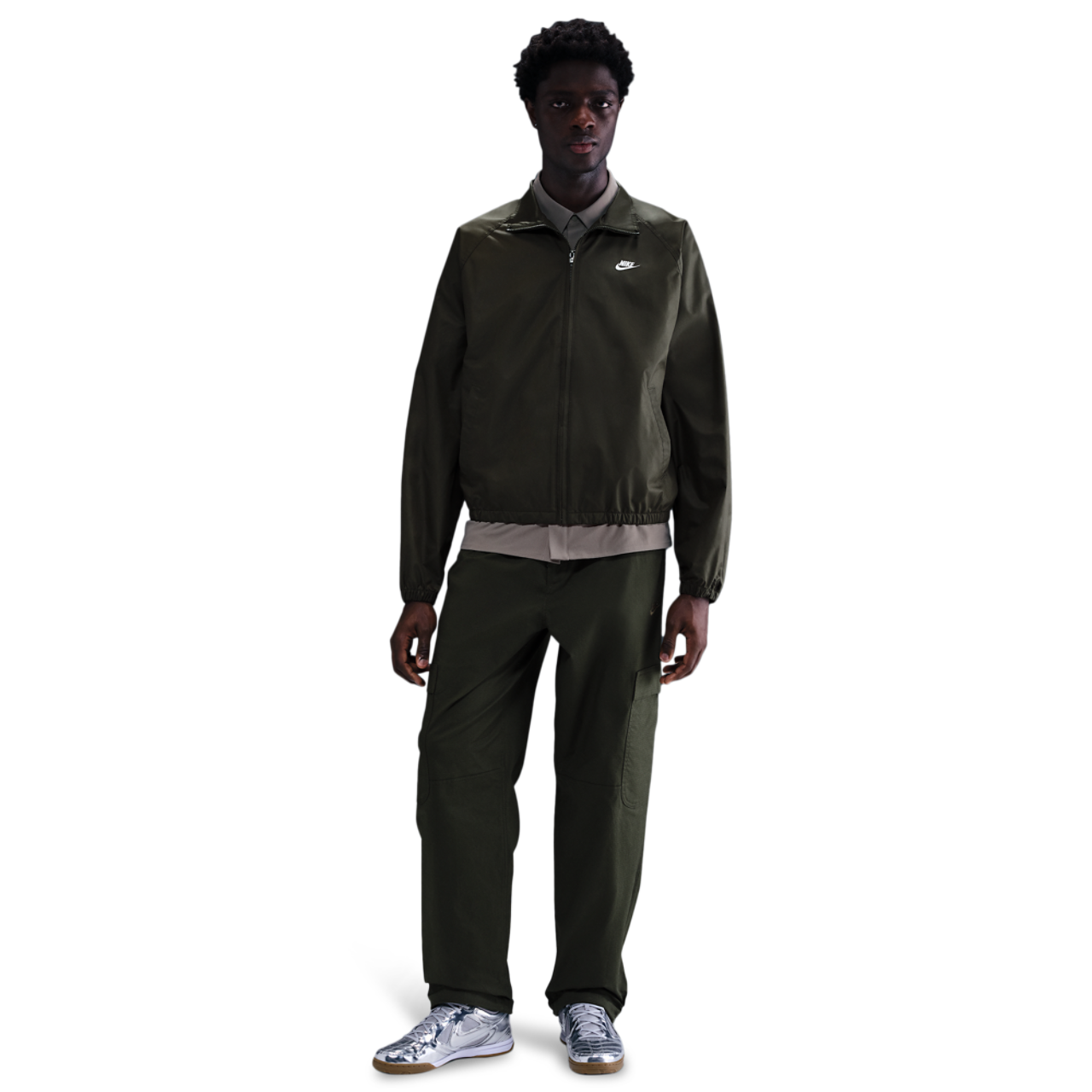 Nike Club Woven Cargo Pants Collection Image 4 of 5. Tap to open photo gallery.