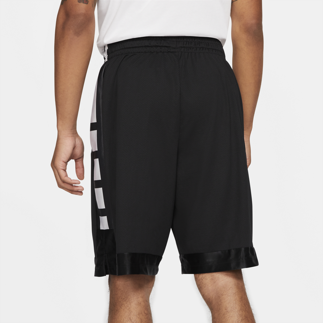 Nike Elite Stripe 10" Shorts Image 2 of 2. Tap to open photo gallery.