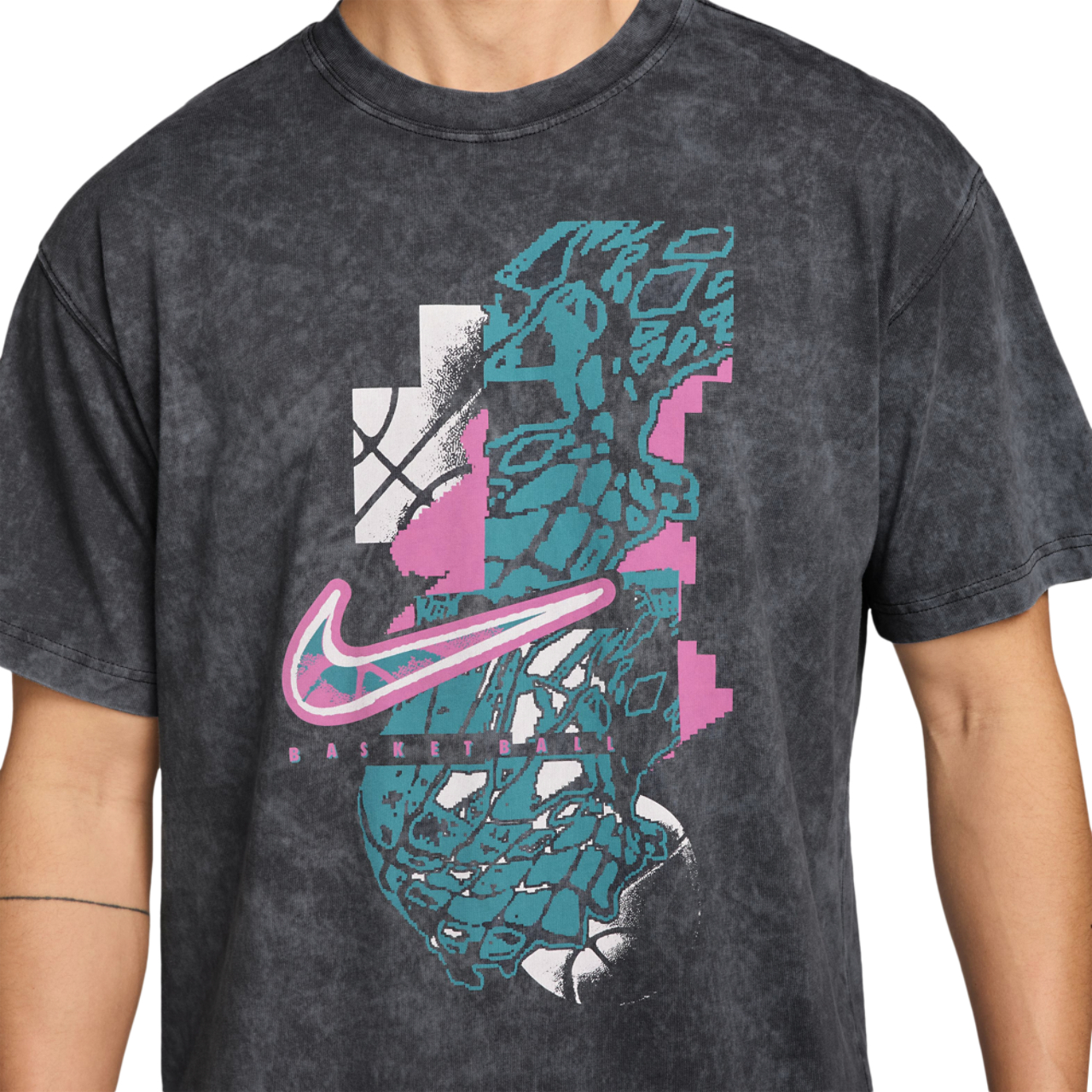 Nike Basketball M90 T-Shirt Image 3 of 3. Tap to open photo gallery.