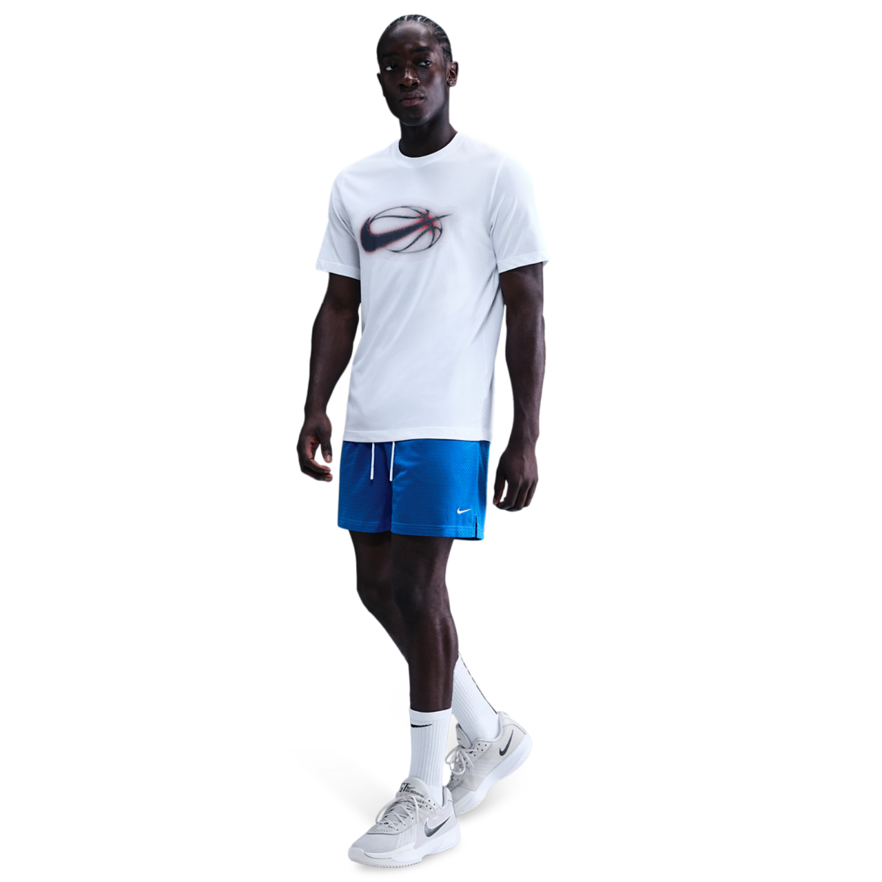 Nike Dri-FIT 5" Mesh Shorts Image 3 of 4. Tap to open photo gallery.