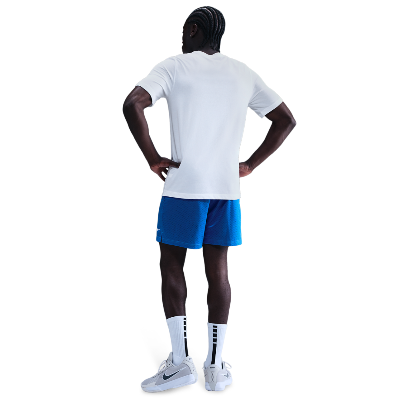 Nike Dri-FIT 5" Mesh Shorts Image 4 of 4. Tap to open photo gallery.