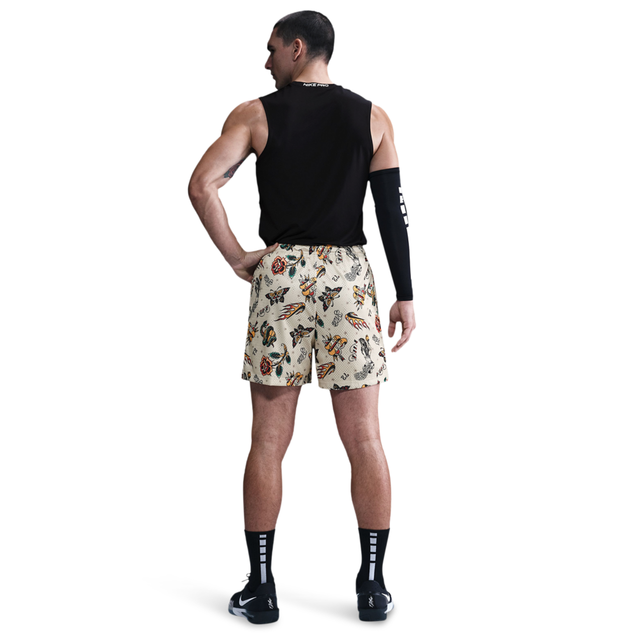 Nike Dri-FIT Practice Mesh 5" Shorts Image 2 of 5. Tap to open photo gallery.