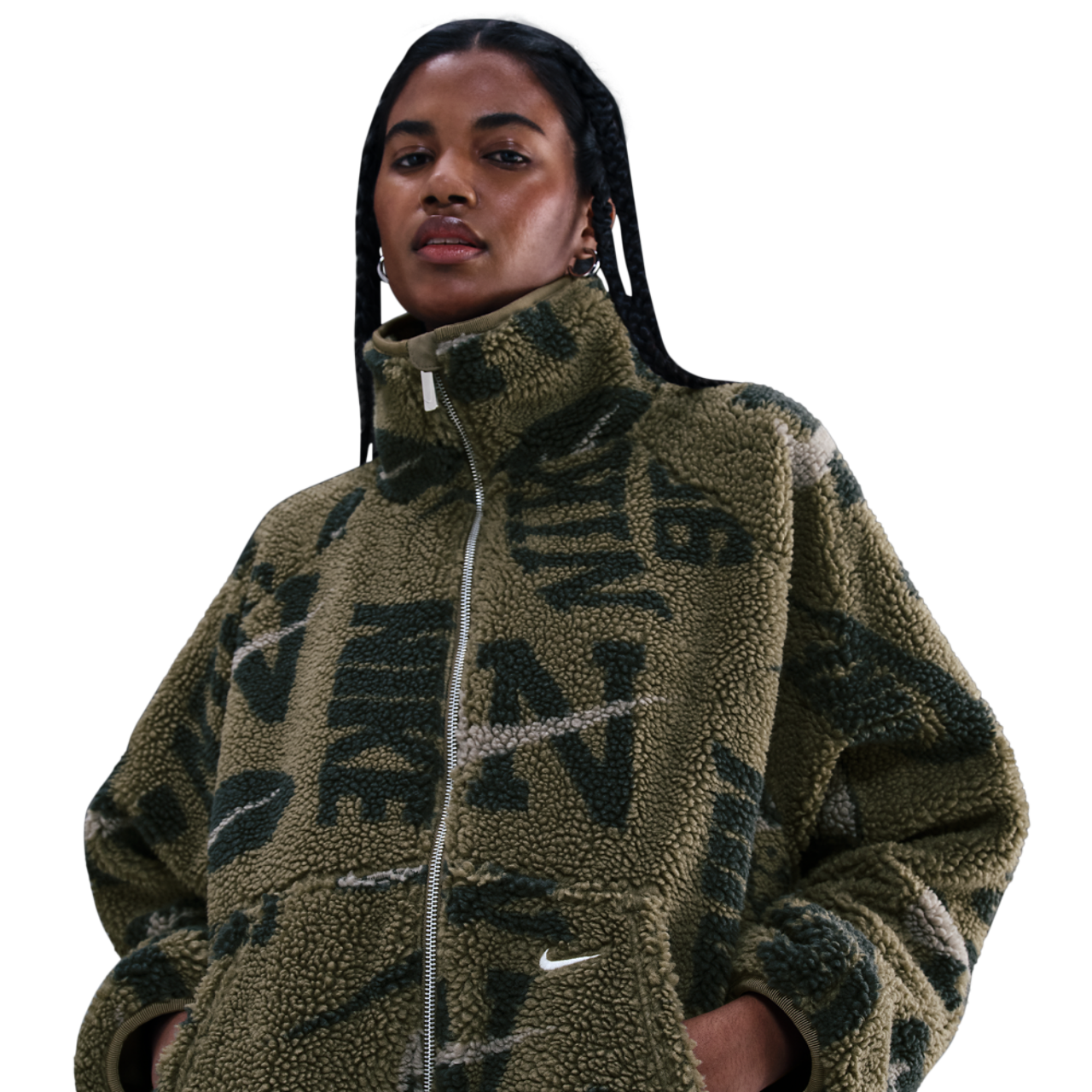 Nike NSW Street Sherpa Vest Image 1 of 4. Tap to open photo gallery.