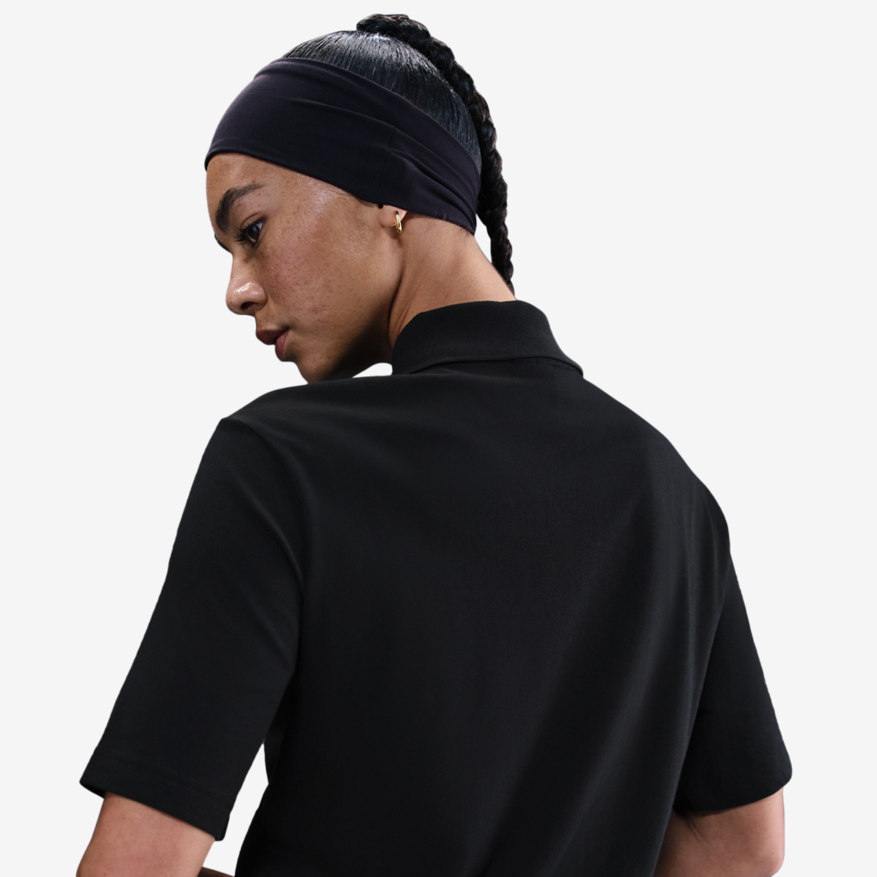 Nike NSW Essentials Polo Dress Image 2 of 4. Tap to open photo gallery.