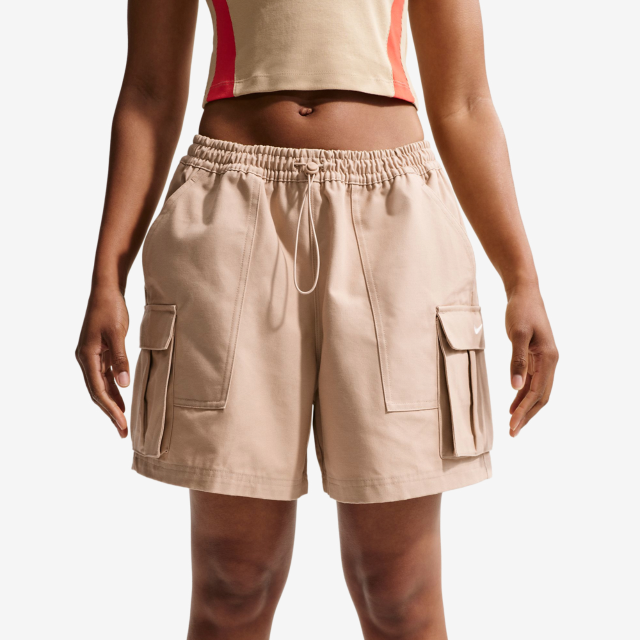 Nike NSW Street 5" Cargo Shorts Image 1 of 4. Tap to open photo gallery.