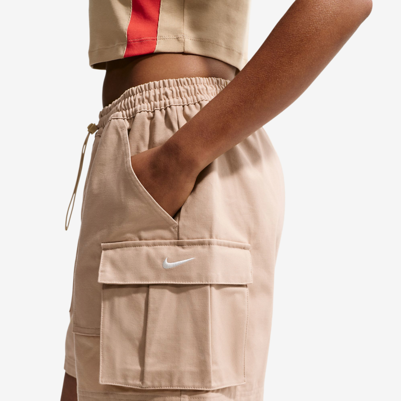 Nike NSW Street 5" Cargo Shorts Image 2 of 4. Tap to open photo gallery.