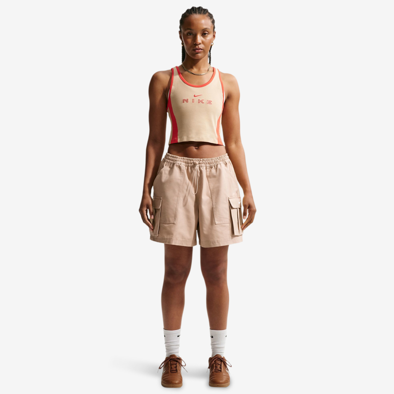 Nike NSW Street 5" Cargo Shorts Image 3 of 4. Tap to open photo gallery.