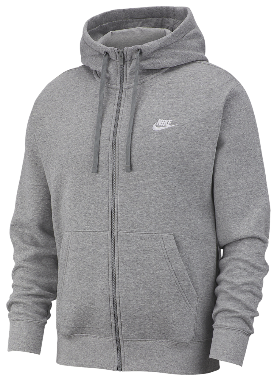Nike Club Full-Zip Hoodie Image 2 of 5. Tap to open photo gallery.