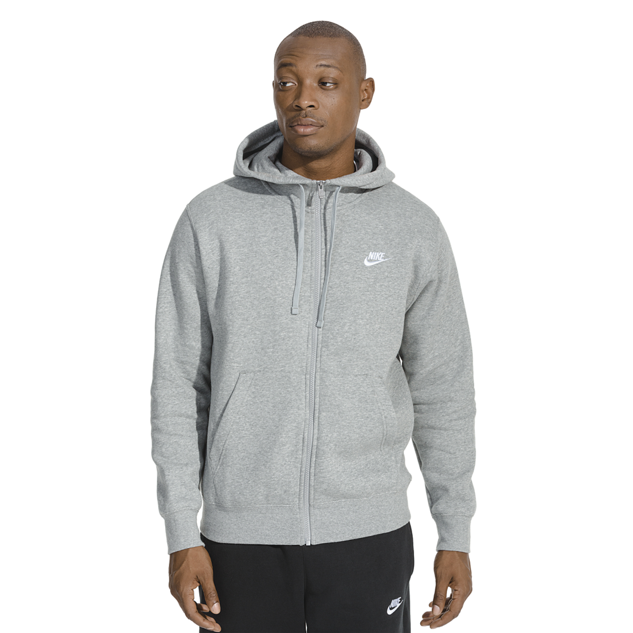 Nike Club Full-Zip Hoodie Image 4 of 5. Tap to open photo gallery.