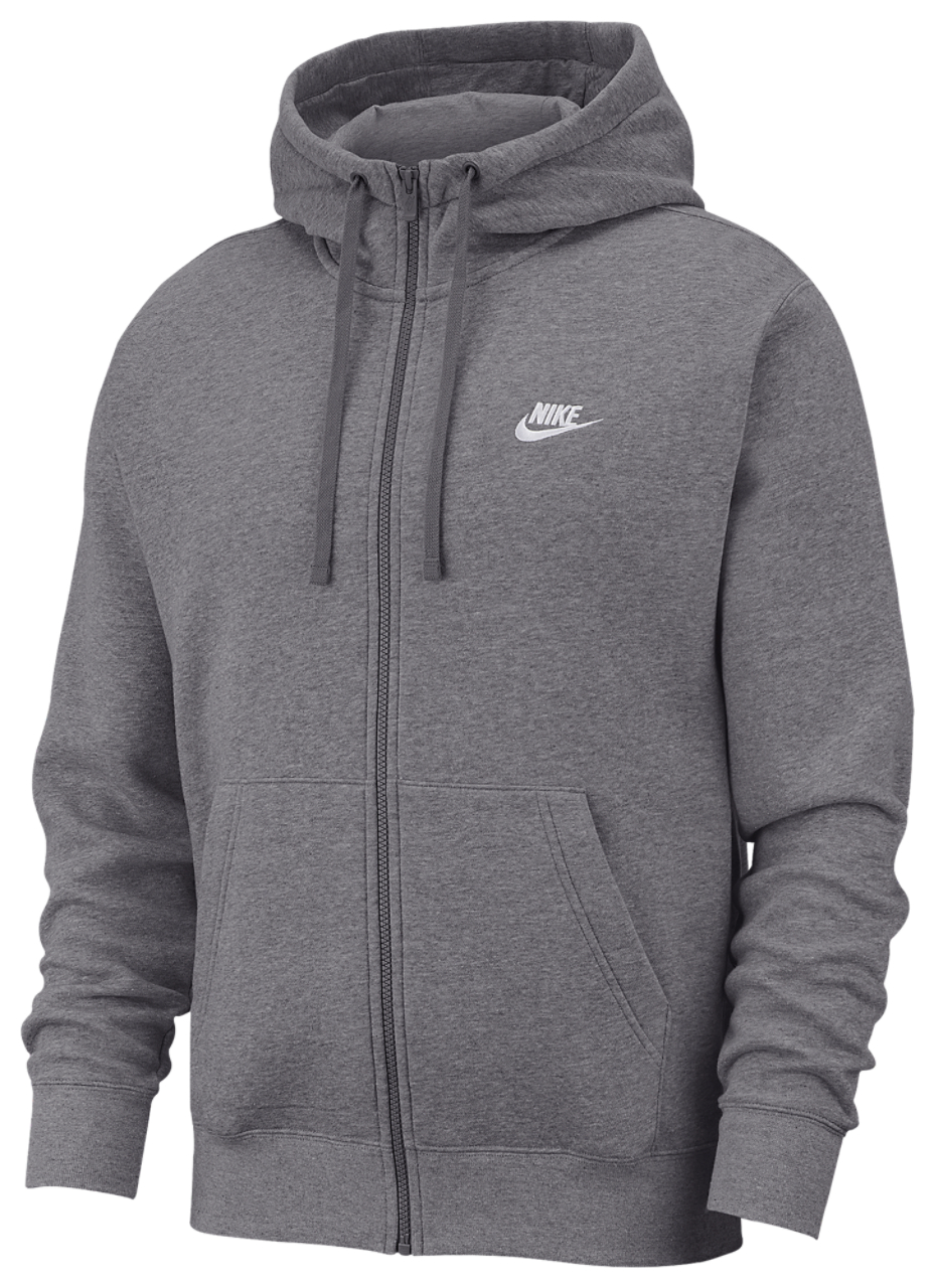 Nike Club Full-Zip Hoodie Image 2 of 5. Tap to open photo gallery.