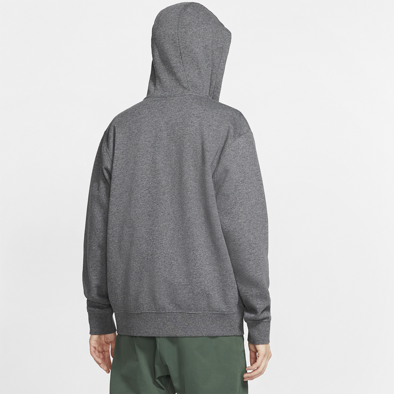 Nike Club Full-Zip Hoodie Image 5 of 5. Tap to open photo gallery.