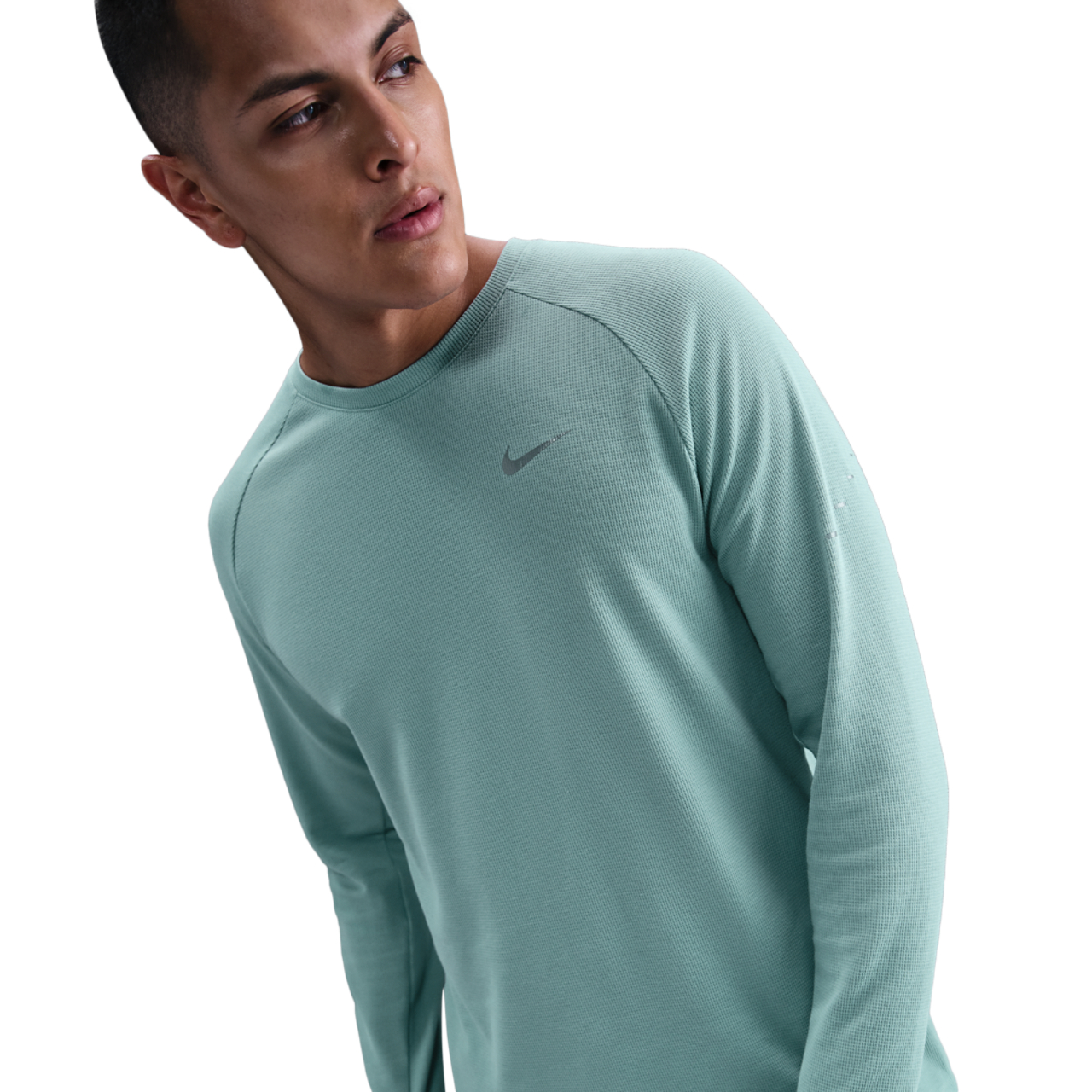 Nike Dri-FIT STRIDE WAFFLE CREW Image 1 of 4. Tap to open photo gallery.