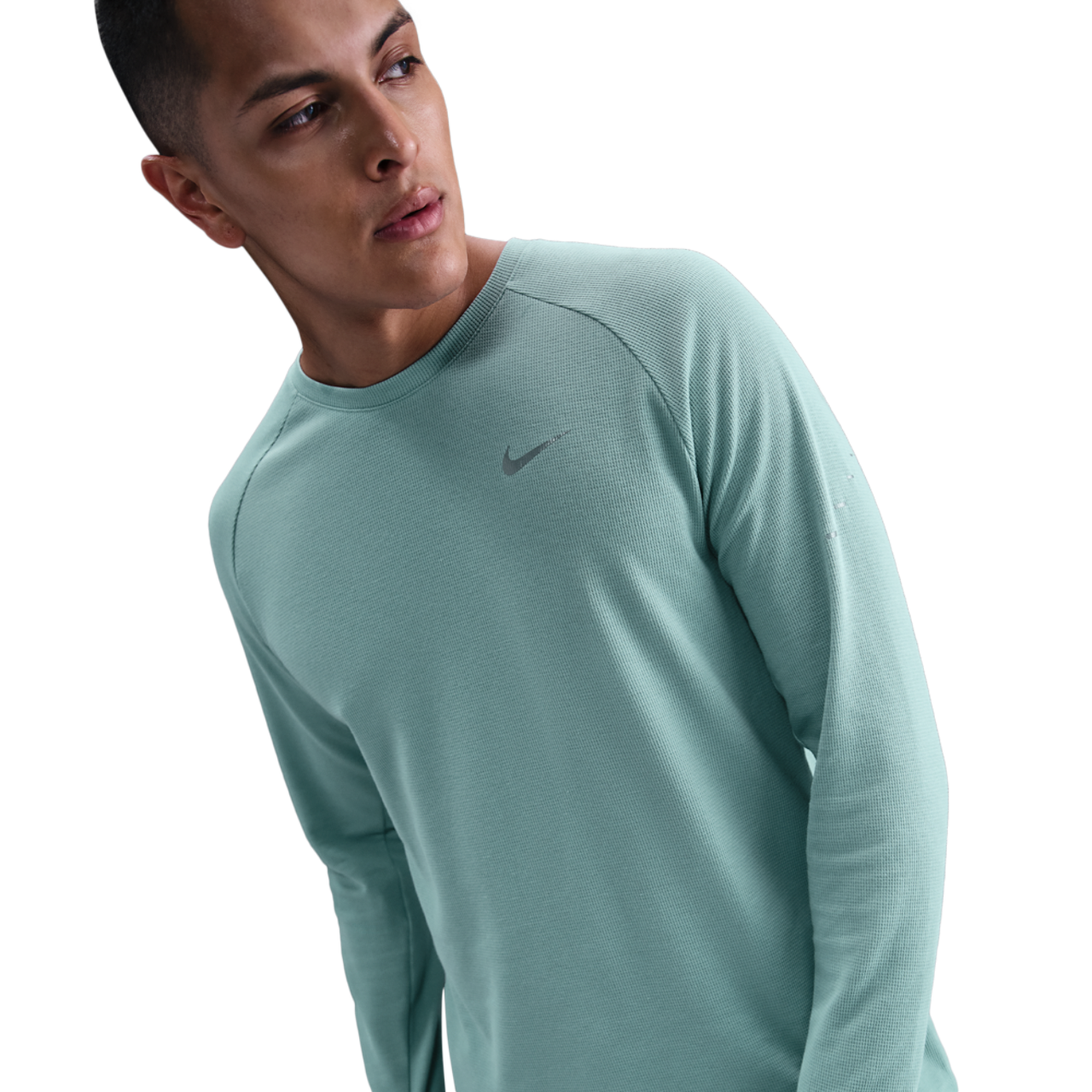 Nike Dri-FIT STRIDE WAFFLE CREW Image 1 of 4. Tap to open photo gallery.