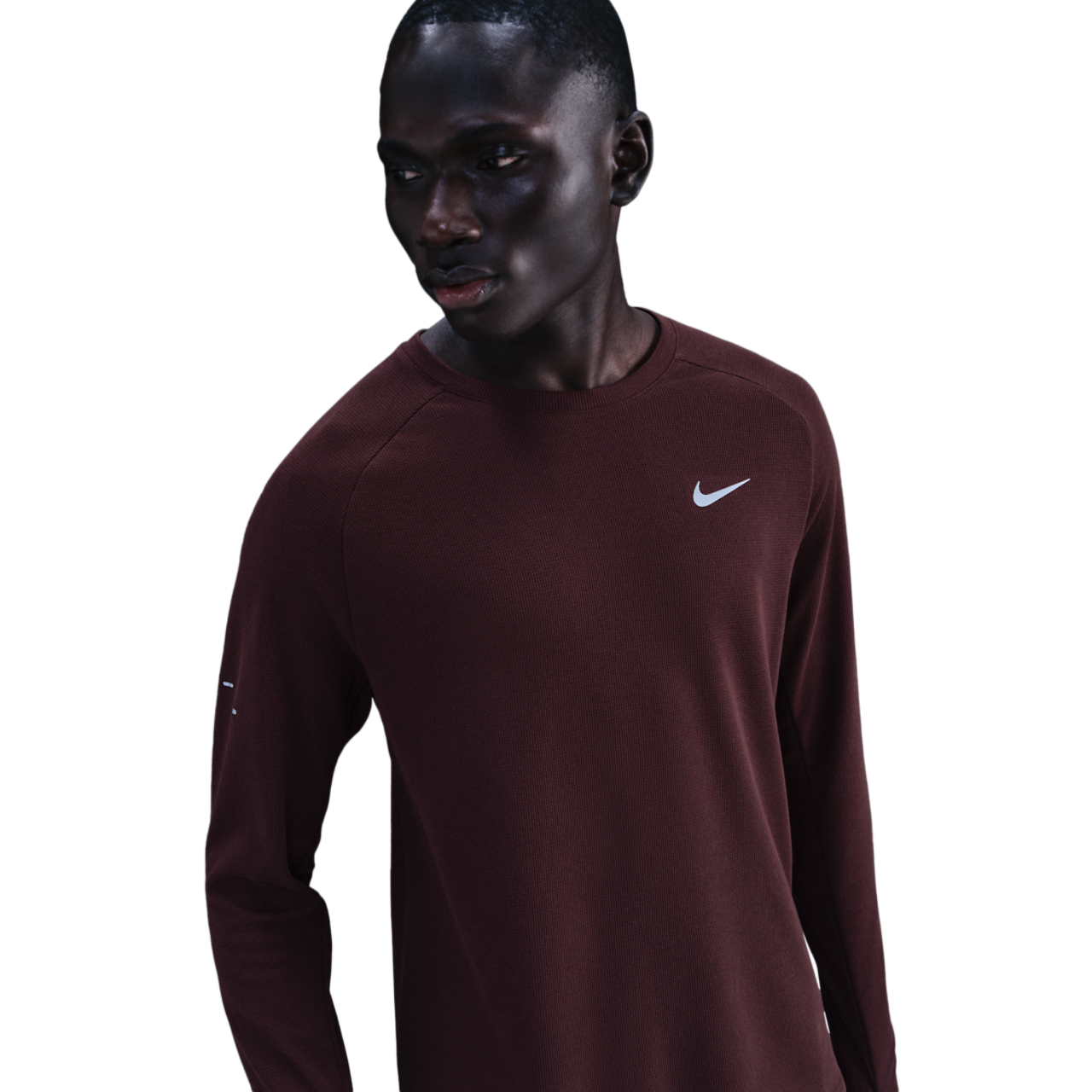 Nike Dri-FIT STRIDE WAFFLE CREW Image 1 of 4. Tap to open photo gallery.