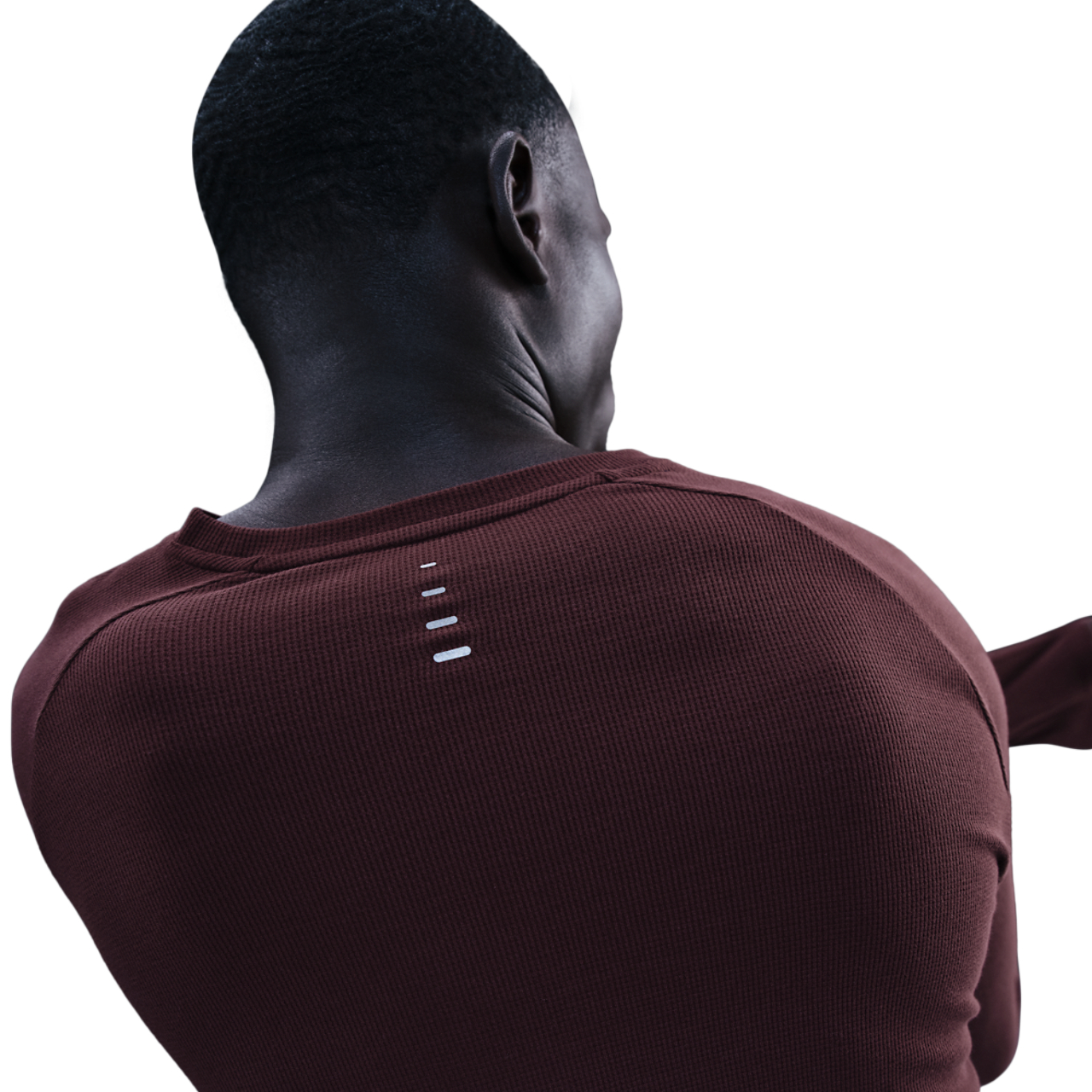 Nike Dri-FIT STRIDE WAFFLE CREW Image 2 of 4. Tap to open photo gallery.