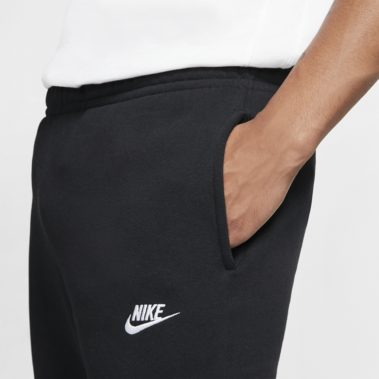 Nike Open Hem Club Pants Image 6 of 6. Tap to open photo gallery.
