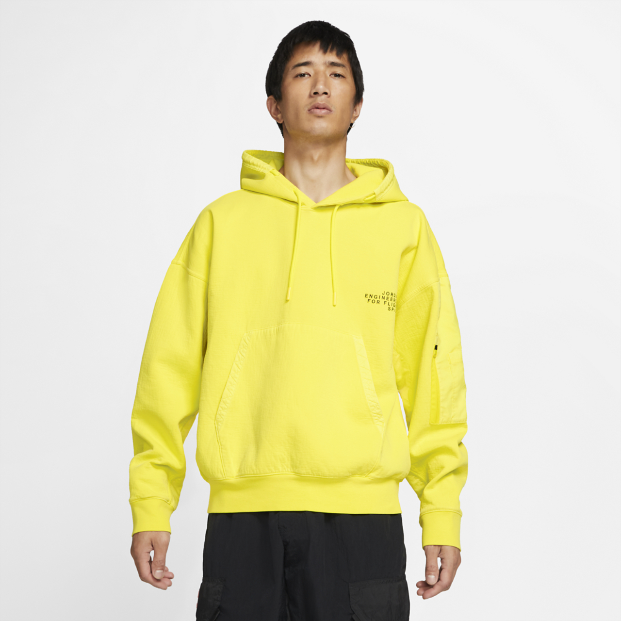 Jordan 23 Engineered Fleece Pullover Hoodie Image 1 of 6. Tap to open photo gallery.