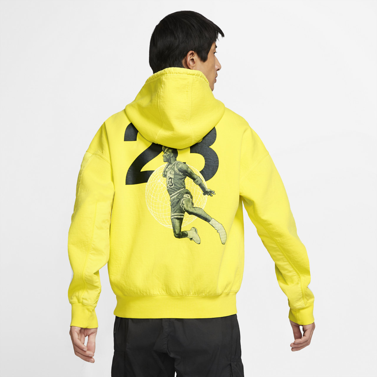 Jordan 23 Engineered Fleece Pullover Hoodie Image 2 of 6. Tap to open photo gallery.