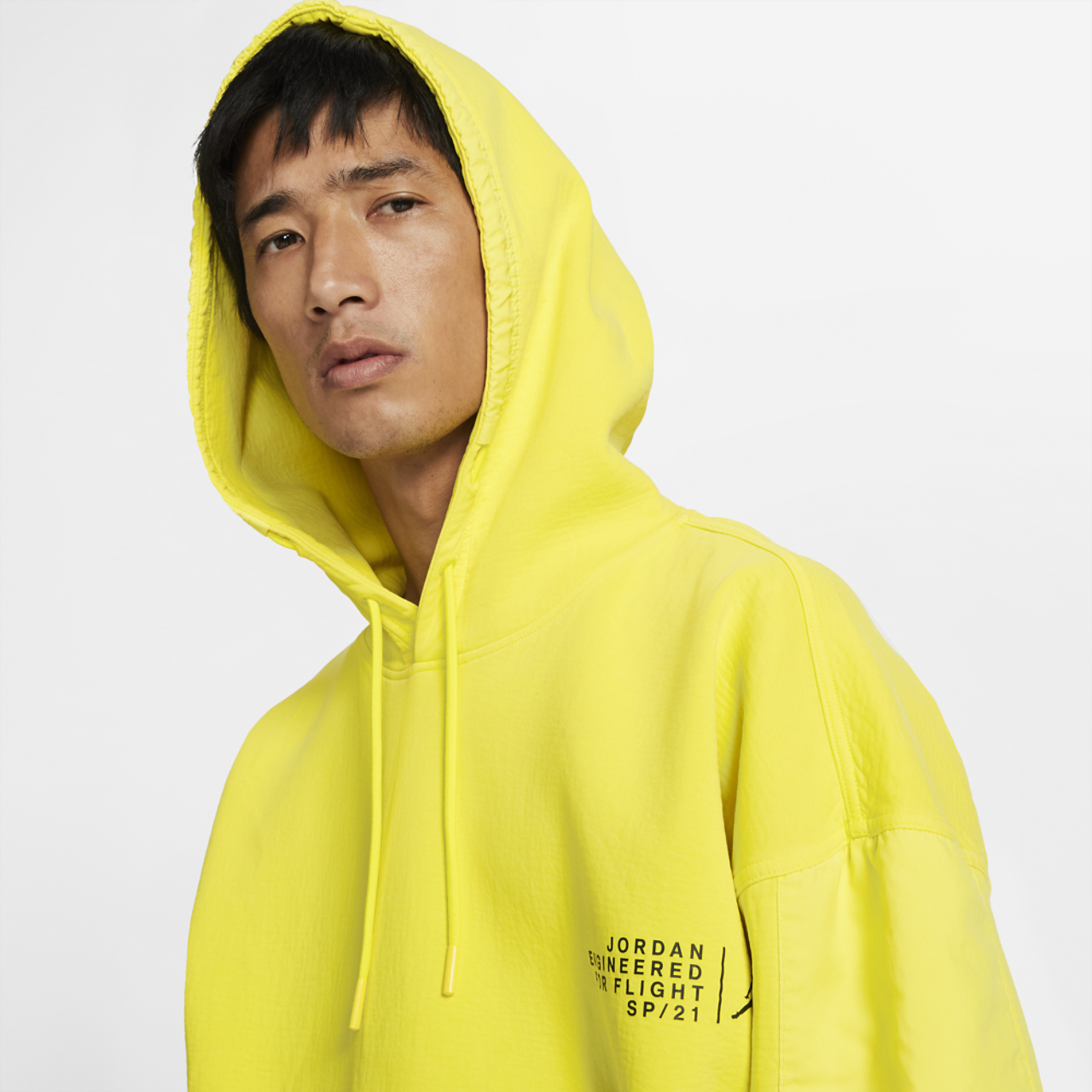 Jordan 23 Engineered Fleece Pullover Hoodie Image 3 of 6. Tap to open photo gallery.