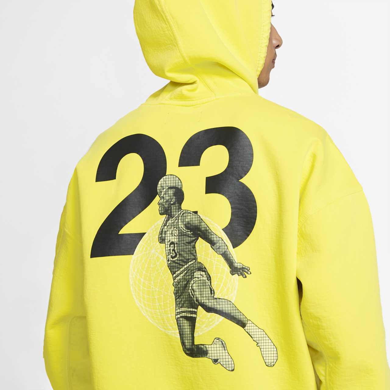 Jordan 23 Engineered Fleece Pullover Hoodie Image 4 of 6. Tap to open photo gallery.