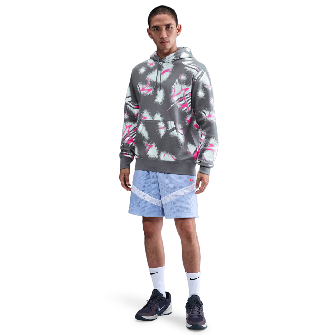 Nike JA Club BB Pullover Hoodie Image 1 of 4. Tap to open photo gallery.