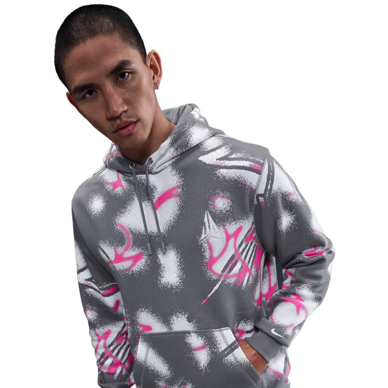 Nike JA Club BB Pullover Hoodie Image 3 of 4. Tap to open photo gallery.