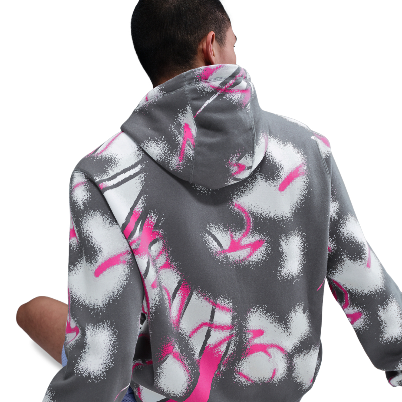 Nike JA Club BB Pullover Hoodie Image 4 of 4. Tap to open photo gallery.