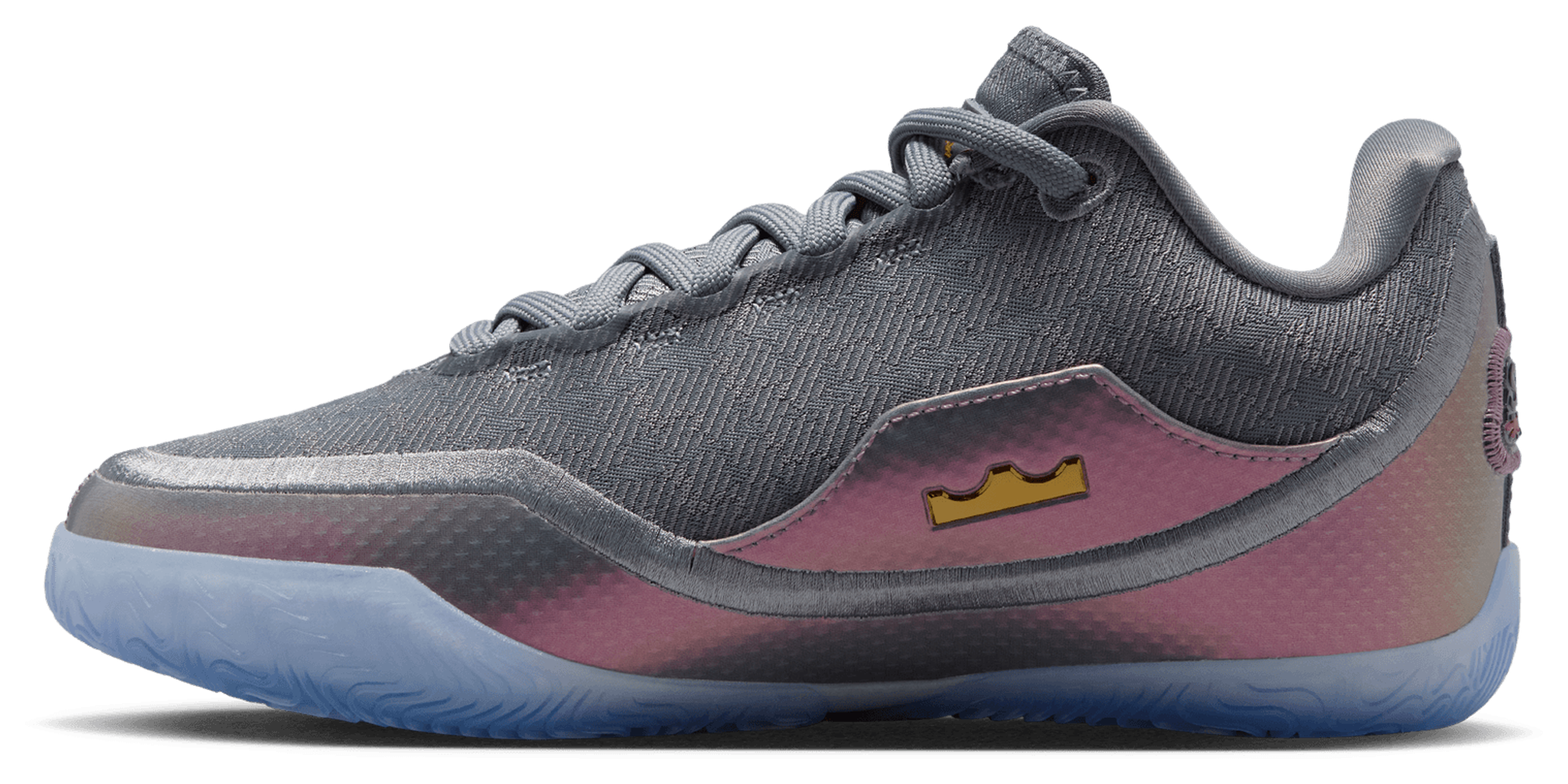 Nike LeBron XXIII 童款 - Cool Grey/Black/Cool Grey - Image 2