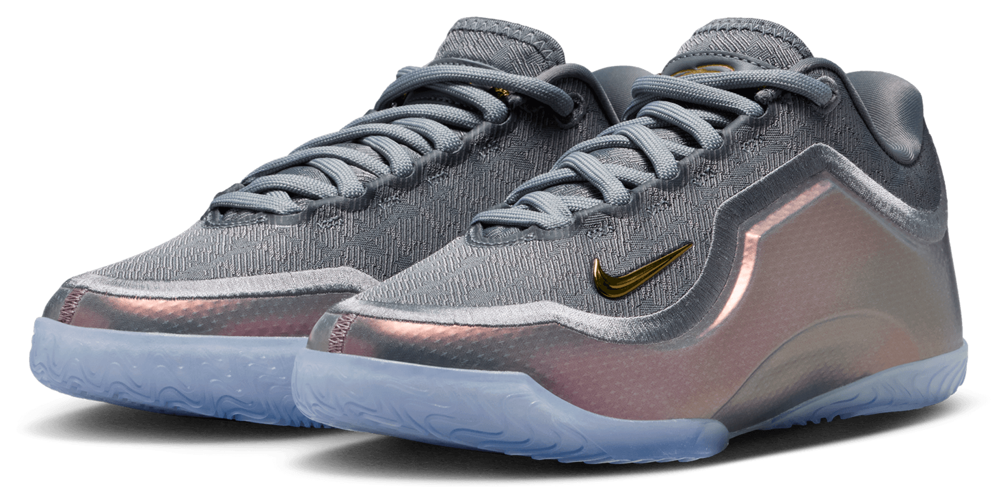 Nike LeBron XXIII 童款 - Cool Grey/Black/Cool Grey - Image 6