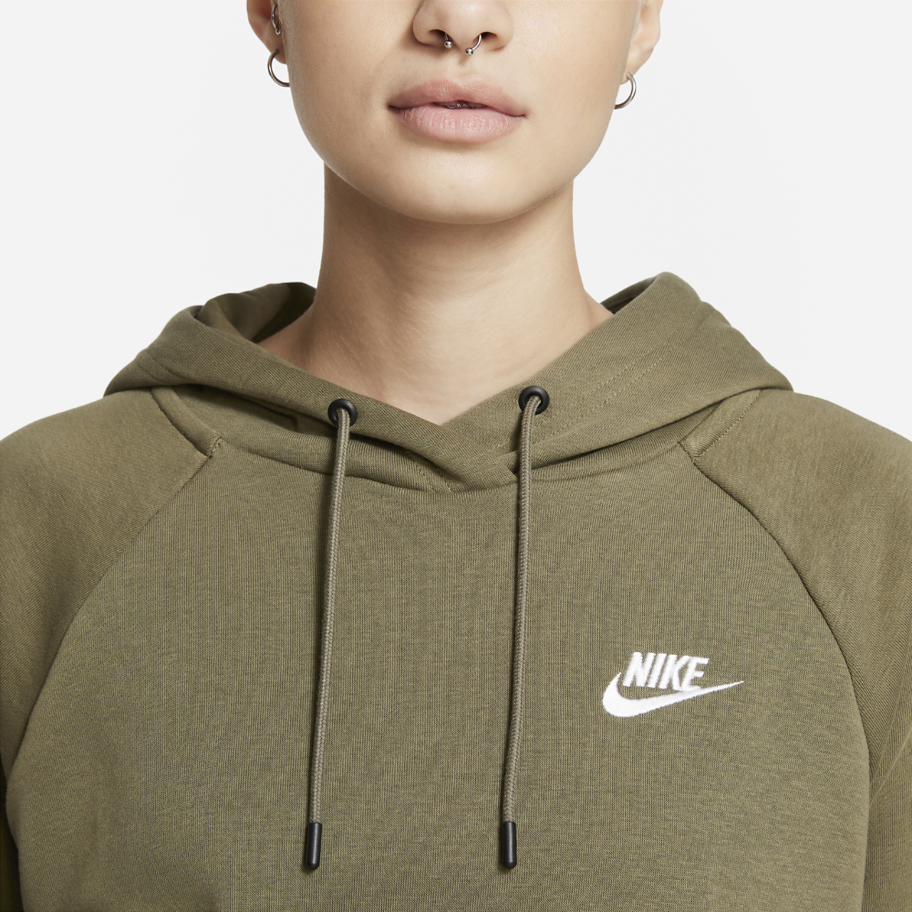 Nike Essential Hoodie Pullover Fleece Image 4 of 5. Tap to open photo gallery.
