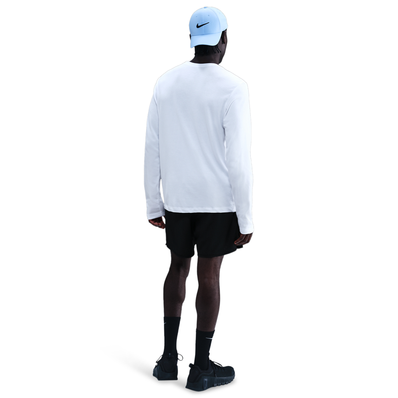 Nike Dri-FIT Long Sleeve Print Pack T-Shirt Image 4 of 4. Tap to open photo gallery.