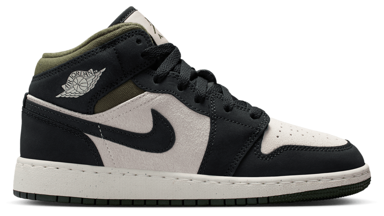 Jordan Air Jordan 1 Mid SE Image 1 of 8. Tap to open photo gallery.