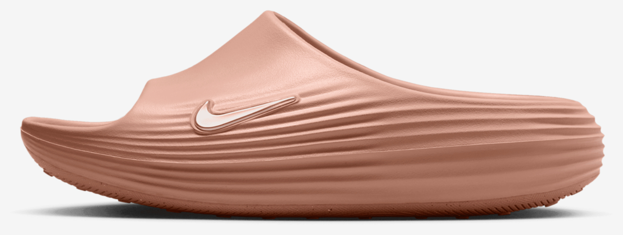 Nike ReactX Rejuven8 Slides Image 2 of 5. Tap to open photo gallery.