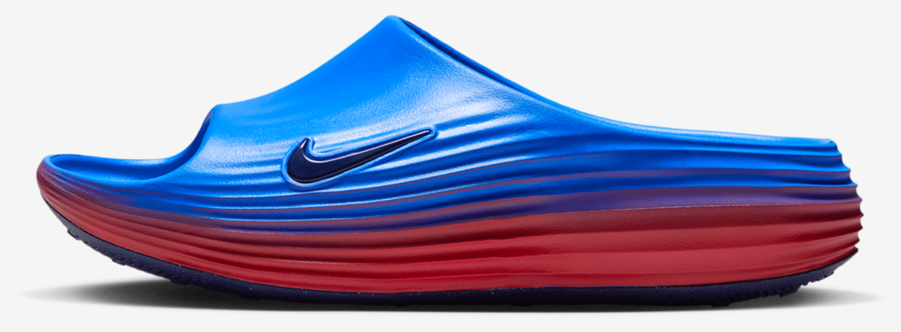 Nike ReactX Rejuven8 Slides Image 2 of 4. Tap to open photo gallery.