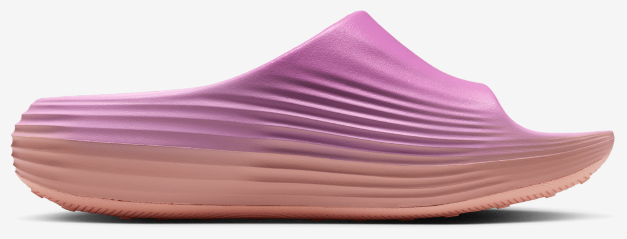 Nike ReactX Rejuven8 Slides Image 1 of 5. Tap to open photo gallery.