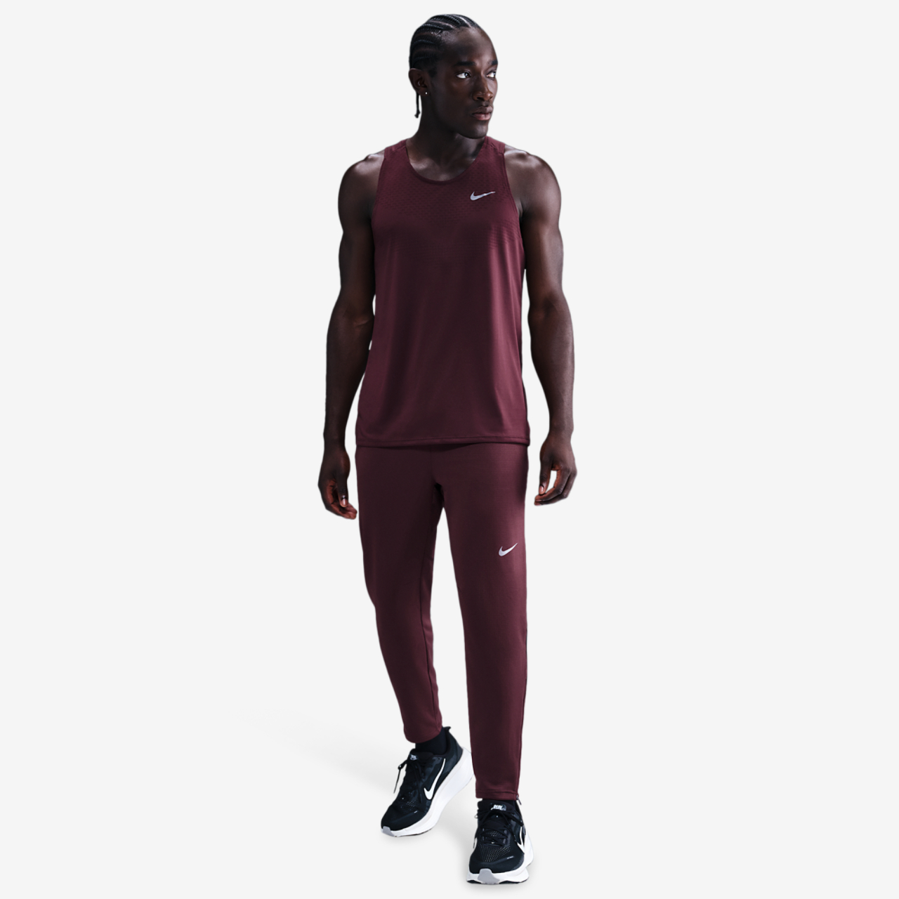 Nike Dri-FIT Stride Knit Pants Image 3 of 4. Tap to open photo gallery.